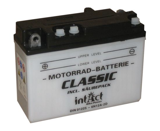 156 x 57 x 116 + - Intact Bike Power 6V 12Ah(c20) 80A(EN) 6N12A-2D B54-6A EAN4250227522342 Akumulatori