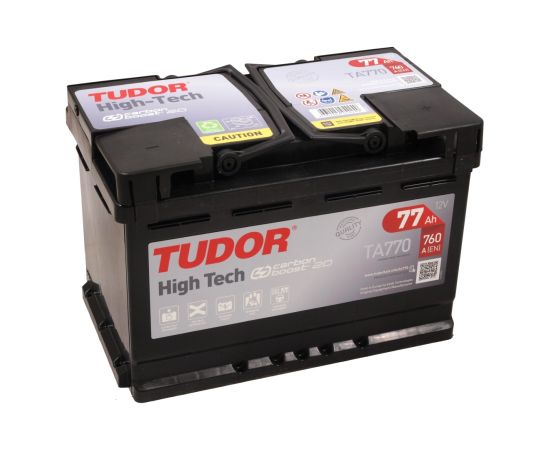 TUDOR HIGH-TECH TA770 12V 77Ah 760A(EN) 278x175x190 0/1 EAN3661024054249 Akumulatori