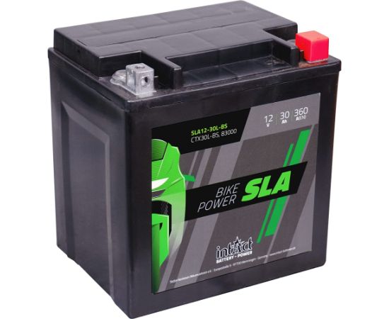 169 x 131 x 174 - + Intact Bike Power SLA 12V 30Ah(c20) 360A(EN) CTX30L-BS  EAN4250227554428 Akumulatori