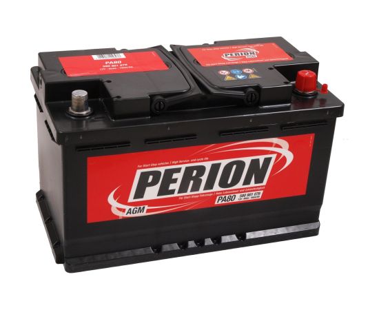 Perion AGM 80Ah 760A (EN) 315x175x190 0/1 Akumulatori