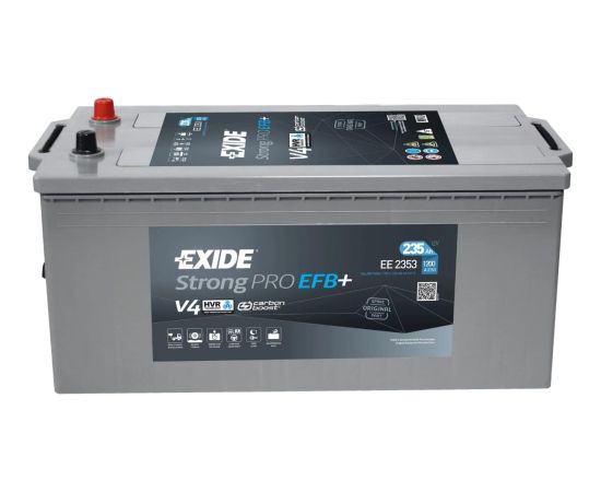 EXIDE Strong PRO EFB+ EE2353 12V 235Ah 1200A(EN) 518x279x240 3/1 EAN3661024036870 Akumulatori