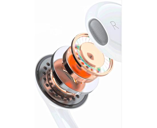 Наушники Dudao X14PROL-W1 с разъемом Lightning белые Наушники