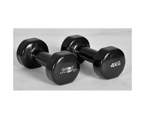 CHRISTOPEIT SPORT vinila hanteles - Beauty Bells 2x4kg (paris) Гантели и наборы