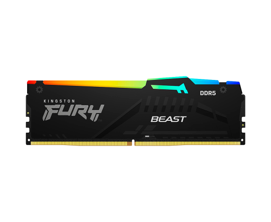 Kingston DDR5 16GB  5600  CL 36  Dual-Kit KF556C36BBEAK2-16 Beast RGB RAM Operatīvā atmiņa