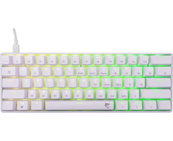 White Shark GK-004211 Shinobi-2 Red Switch, White US Клавиатуры