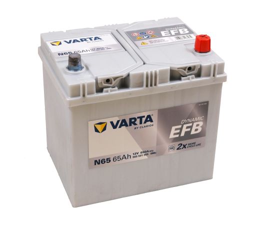 VARTA N65 565501065D842 Startera akumulatoru baterija  65AH Akumulatori