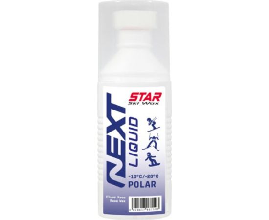 Star Ski Wax Polar -10/-20°C Next Sponge Liquid Race Wax 100ml Fluor Free / -10...-20 °C Средства по уходу