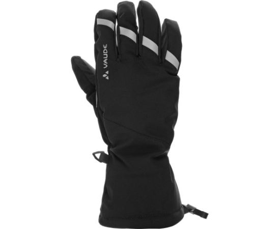 Vaude Tura Gloves II / Melna / 9  Велосипедные перчатки