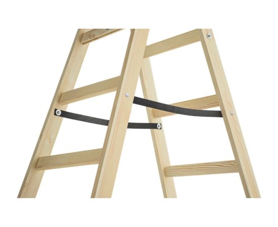 Hailo Kāpnes divpusējās H40 StandardLine / koka / 2x6 pakāpieni Kāpnes un sastatnes