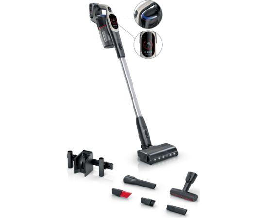 Bosch BCS931GAC stick vacuum/electric broom Battery Dry HEPA Bagless 0.4 L Graphite 3 Ah Пылесосы