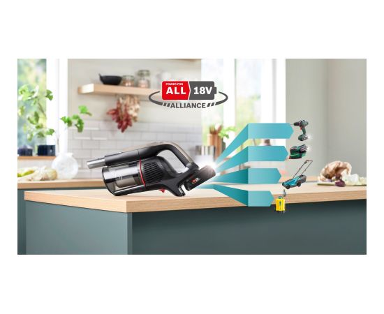 Bosch BCS931GAC stick vacuum/electric broom Battery Dry HEPA Bagless 0.4 L Graphite 3 Ah Пылесосы