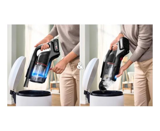 Bosch BCS931WBA stick vacuum/electric broom Battery Dry HEPA Bagless 0.4 L White 3 Ah Пылесосы