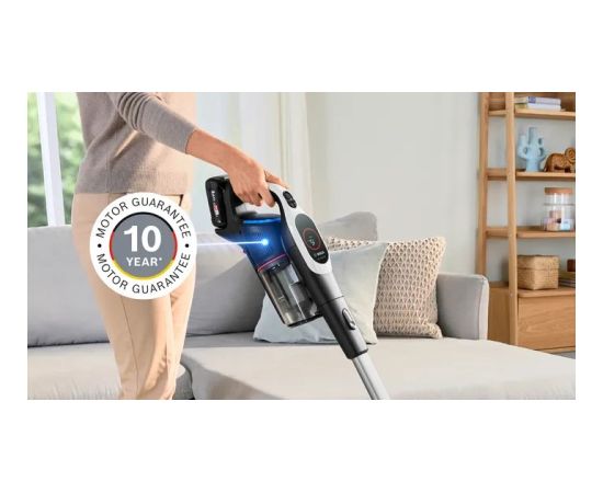 Bosch BCS931WBA stick vacuum/electric broom Battery Dry HEPA Bagless 0.4 L White 3 Ah Пылесосы