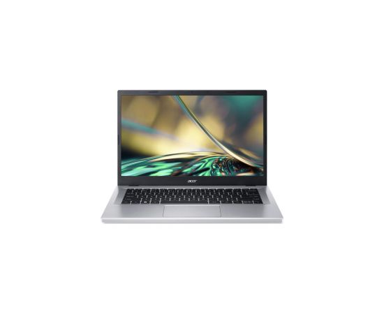 Acer Aspire 3 A314-36P-3772 Intel Core i3 N-series i3-N305 Laptop 35.6 cm (14") Full HD 8 GB LPDDR5-SDRAM 256 GB SSD Wi-Fi 6 (802.11ax) Windows 11 Home Silver New Repack/Repacked Portatīvie datori