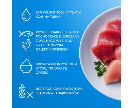 INABA CAT CHURU 80P CHICKEN&TUNE 80x14g Консервы кошек