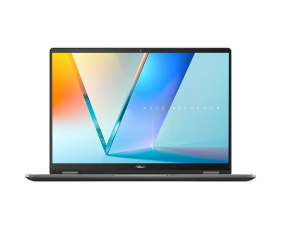 ASUS Vivobook 14 Flip TP3407SA-DS74T Intel Core Ultra 7 256V Hybrid (2-in-1) 35.6 cm (14") Touchscreen WUXGA 16 GB LPDDR5x-SDRAM 1 TB SSD Wi-Fi 7 (802.11be) Windows 11 Home Grey New Repack/Repacked Portatīvie datori