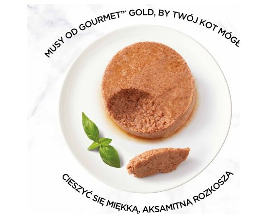 PURINA GOURMET GOLD Mus Mix smaków 48x85g Консервы кошек