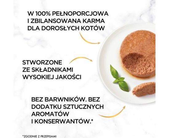 PURINA GOURMET GOLD Mus Mix smaków 48x85g Консервы кошек