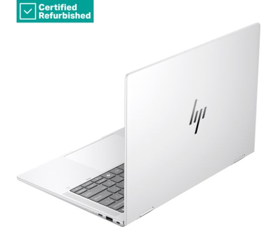 RENEW GOLD HP EliteBook X Flip G1i AI 14 - Ultra 7-258V, 32GB, 512GB SSD, 14 WUXGA AG, 5MP IR cam, FPR, UK backlit keyboard, Glacier Silver, 68Wh, Win 11 Pro, 1 years / B68RFEAR#ABU Atjaunoti portatīvie datori