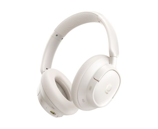 Baseus Bezvadu Bluetooth 6.0 trokšņu slāpēšanas austiņas Bass BH1 NC, baltas krāsas Наушники