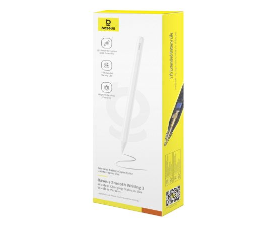 Baseus Bezvadu Bluetooth stylus iPad ar bezvadu magnētisko uzlādi, balts Мыши