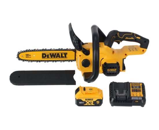 Ķēdes zāģis DeWalt DCMCS565P1-QW; 18 V; 1x5,0 Ah akum. Motorzāģi