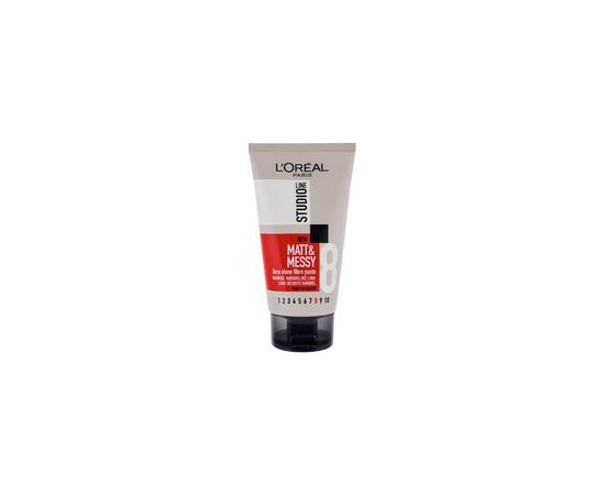 L'oreal Studio Line Matt & Messy - Mattifying styling cream 150ml Уход за волосами