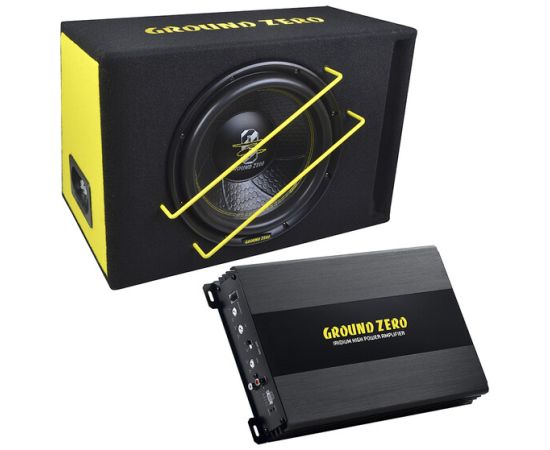 Ground Zero 450 SPL BassKit Auto subvūferi