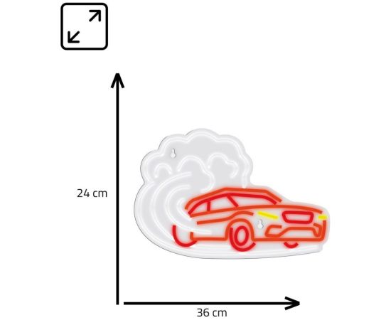 Manta SNL96MT Style Neon Lights CAR DRIFT Dekoratīvais apgaismojums 