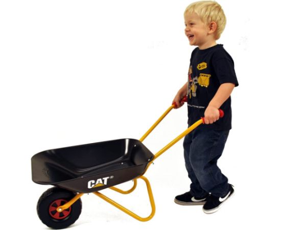 Rolly Toys Тачка металлическая rollyMetallschubkarre CAT 80x38x41 cm 271818 от 2.5 лет Германия Новости - Детские товары