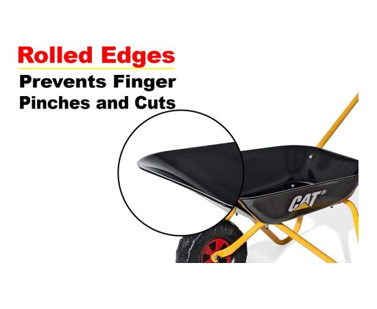 Rolly Toys Тачка металлическая rollyMetallschubkarre CAT 80x38x41 cm 271818 от 2.5 лет Германия Новости - Детские товары