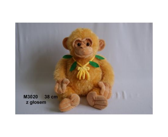 Sun Day Плюшевая обезьяна со звуком 38 cm (M3020) 129413 Мягкие игрушки
