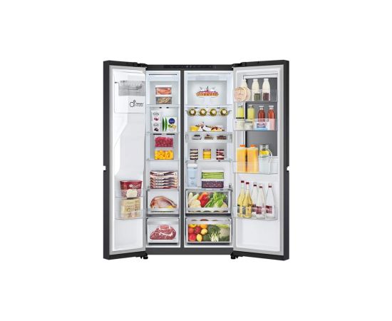 LG GSXE91EVAD Brīvi Stāvošs Divu Durvju Ledusskapis ar Saldētavu Ledusskapji