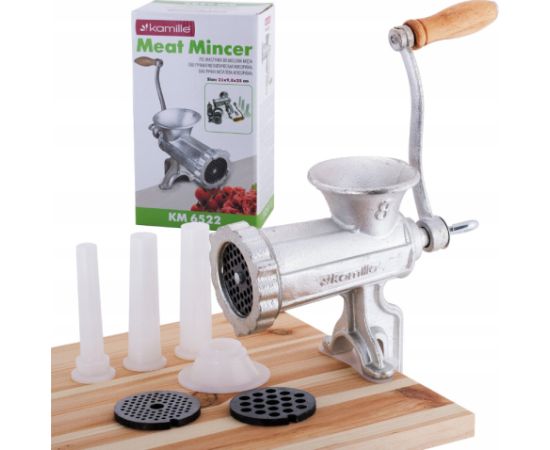 Manuālā gaļas maļamā mašīna, 6522, KAMILLE Gaļas maļamās mašīnas