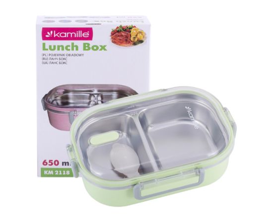 Ланч-бокс 650 мл, 2118, KAMILLE Машины для мороженого
