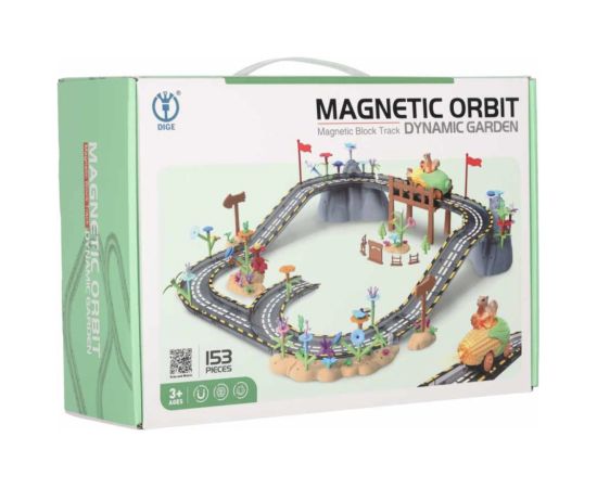 RoGer Stem Магнитная автогоночная трасса Машины и аксессуары