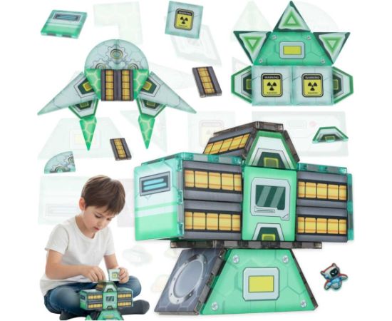 RoGer Магнитные блоки космическая станция Конструкторы