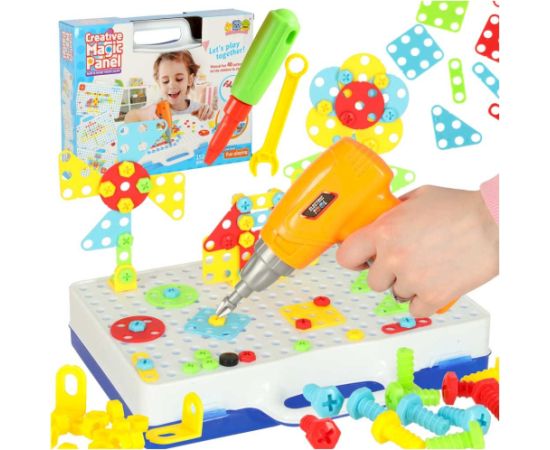 RoGer Образовательный пазл Конструктор отвертка Конструкторы