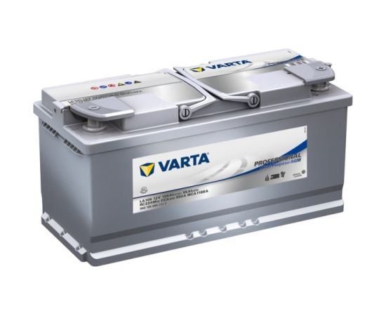 VARTA PROFESSIONAL AGM LA105 12V 105Ah 950A (EN), 394x175x190, 0/1 EAN4016987142745 Akumulatori