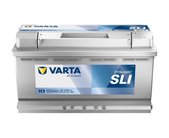 VARTA DYNAMIC SLI H3 12V 100Ah 830A (EN) 353x175x190 0/1 EAN4016987167458 Akumulatori