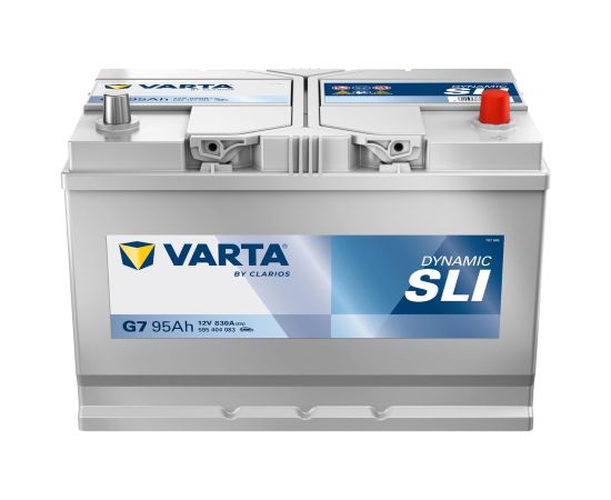 VARTA DYNAMIC SLI G7 12V 95Ah 830A (EN) 306x173x225 0/1 EAN4016987167700 Akumulatori