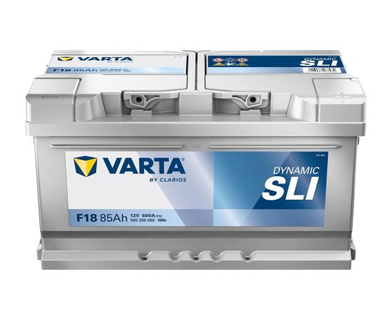VARTA DYNAMIC SLI F18 12V 85Ah 800A (EN) 315x175x175 0/1 EAN4016987167434 Akumulatori