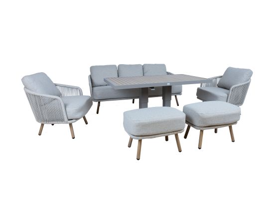 Garden furniture set MALISE 6-parts, beige Новинки Для дома и сада 