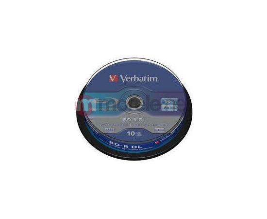 VERBATIM 10x BD-R 50GB 6x SP CD DVD Matricas Diski