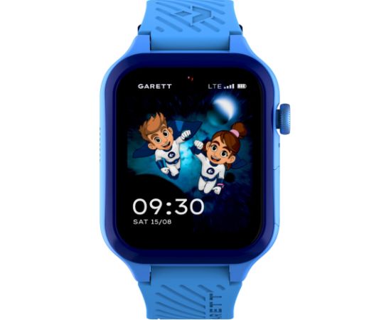 Išmanusis laikrodis  vaikams su lietuvišku meniu Garett Kids Essa 2 AI 4G Blue Rokas pulksteņi 