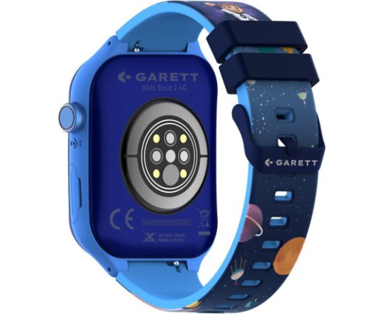Išmanusis laikrodis  vaikams su lietuvišku meniu Garett Kids Essa 2 AI 4G Blue Rokas pulksteņi 