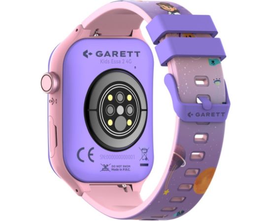 Viedpulkstenis Garett Kids Essa 2 AI 4G Pink 1,78 collas rozā ar 8 GB atmiņu Rokas pulksteņi 