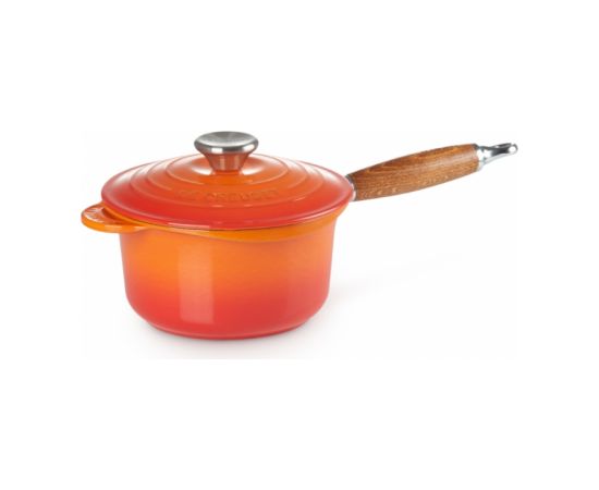 Le Creuset Čuguna mērces katliņš Ø18cm / 1,8L oranžs Katli