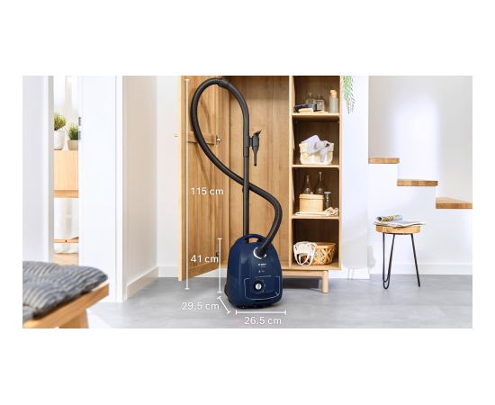 Bosch Serie 4 BGL38BU1 vacuum Drum vacuum Dry 600 W Dust bag Пылесосы