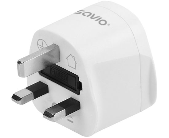 Savio AP-05 power adapter/inverter Indoor 2500 W White Aдаптеры